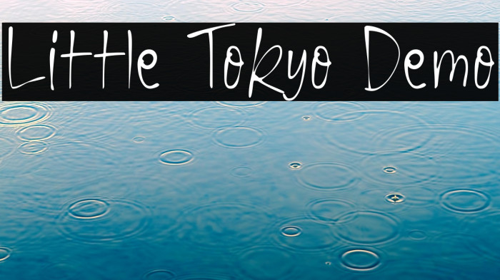 Little Tokyo Demo Example 1