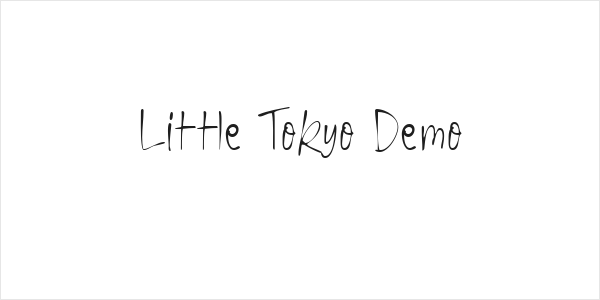 Little Tokyo Demo Logo