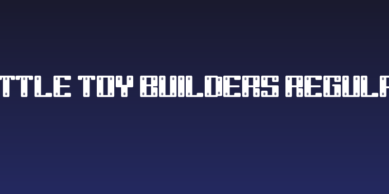 Little Toy Builders Regular Social Header