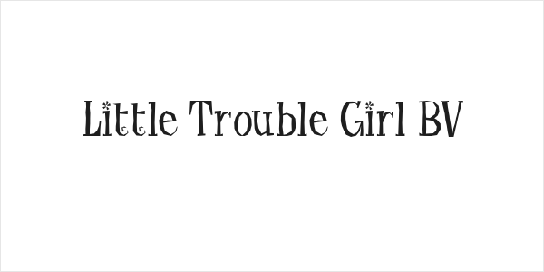 Little Trouble Girl BV Logo