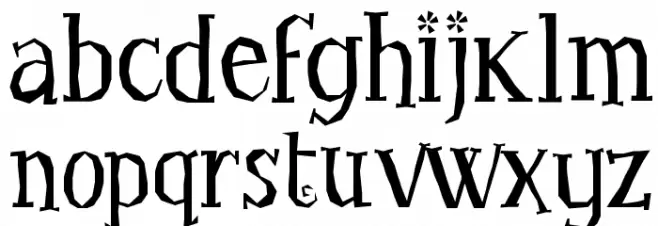 Little Trouble Girl BV फ़ॉन्ट लोअरकेस