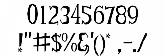 Little Trouble Girl Font OTHER CHARS