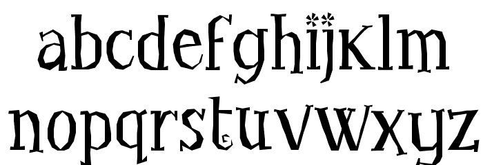 Little Trouble Girl Font LOWERCASE