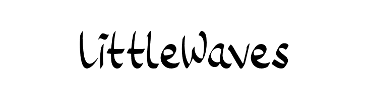 Little Waves  नि: शुल्क फ़ॉन्ट्स डाउनलोड