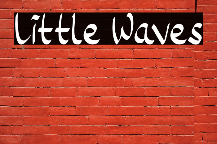 Little Waves Example 1