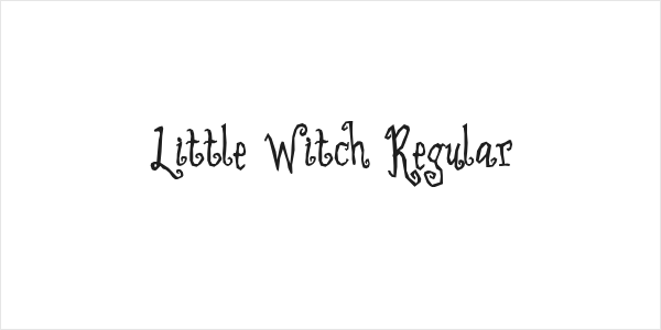 Little Witch Regular Logo