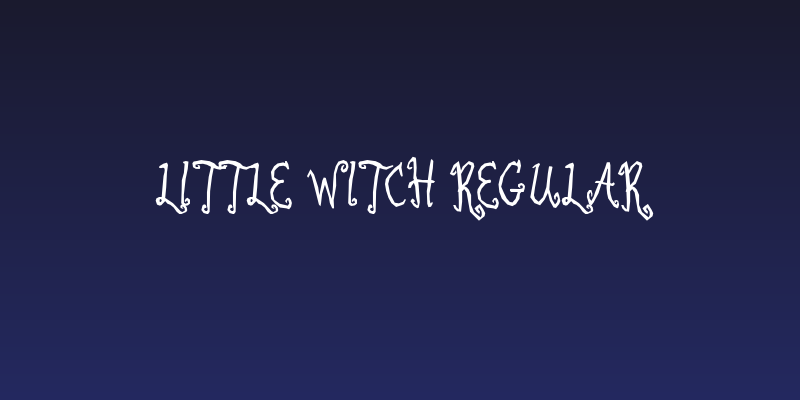 Little Witch Regular Social Header