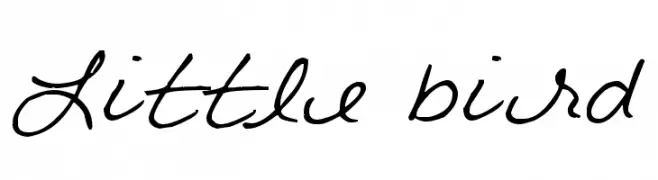 Little bird  Descarca Fonturi Gratis