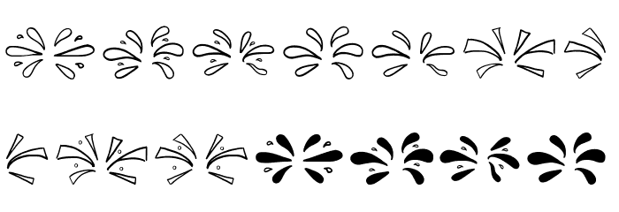 Little pinky doodles Font OTHER CHARS