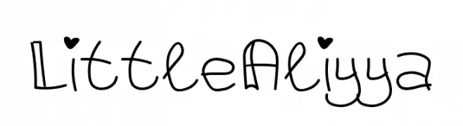 LittleAliyya  font caratteri gratis