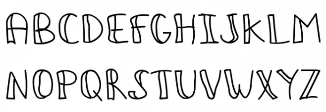 LittleAliyya Шрифта ВЕРХНИЙ