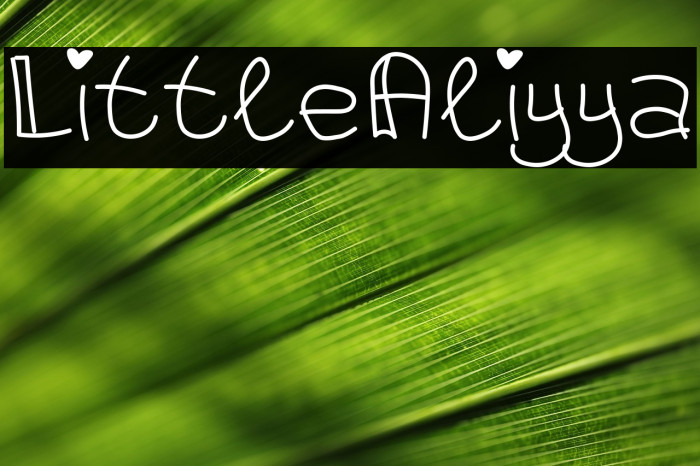 LittleAliyya Example 2