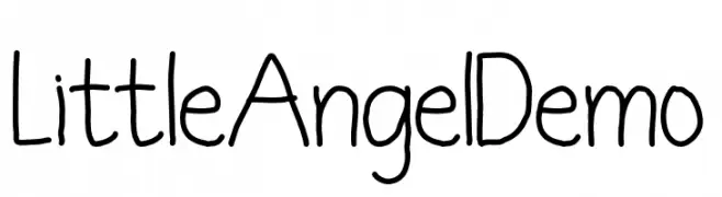 LittleAngelDemo  لخطوط تنزيل
