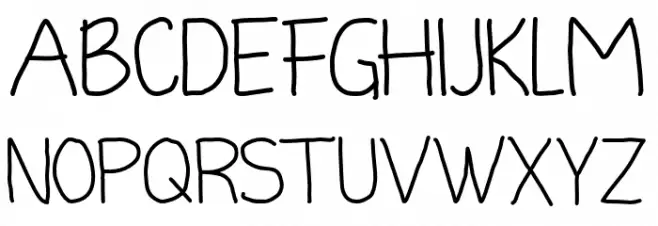 LittleAngelDemo Schriftart Groß