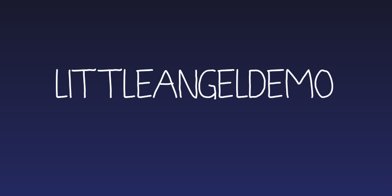 LittleAngelDemo Social Header
