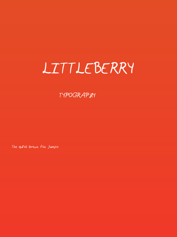 LittleBerry Poster