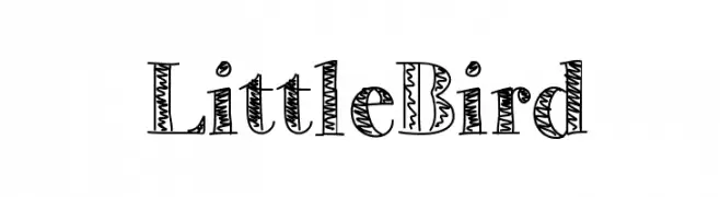 LittleBird  font caratteri gratis
