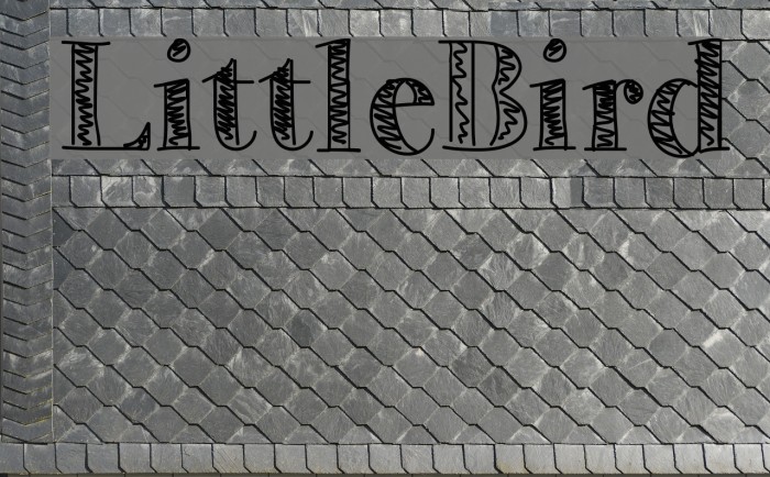 LittleBird Font examples