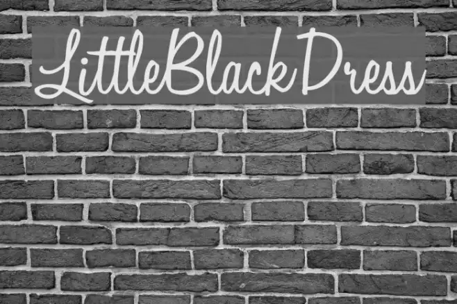 LittleBlackDress Example 1