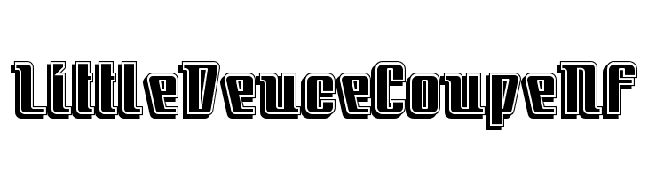 LittleDeuceCoupeNF  नि: शुल्क फ़ॉन्ट्स डाउनलोड