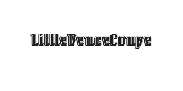 LittleDeuceCoupe Logo