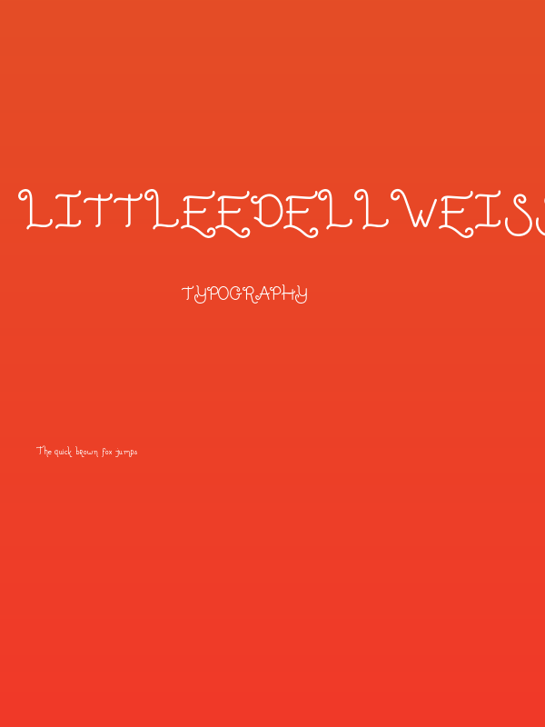 LittleEdellweiss Poster