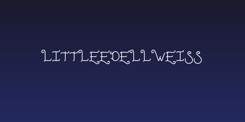 LittleEdellweiss Social Header