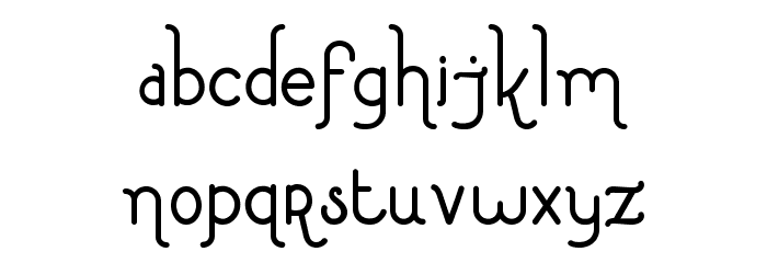 LittleEdellweiss Font LOWERCASE