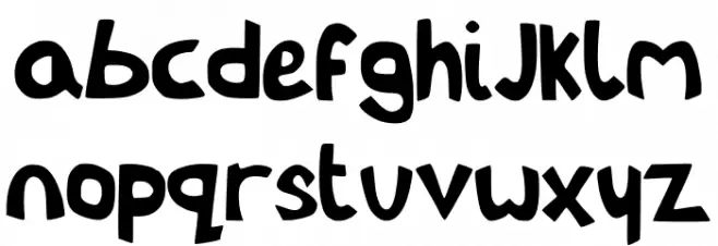 LittleEnvy फ़ॉन्ट लोअरकेस