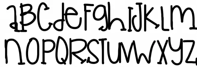 LittleFlyingSpiders 字体 小写
