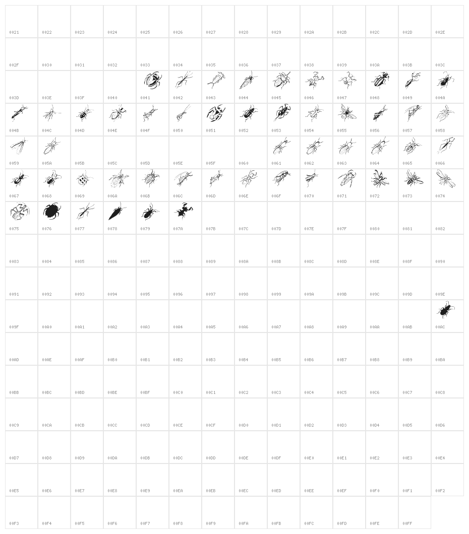 LittleFriendsTwo Character Map