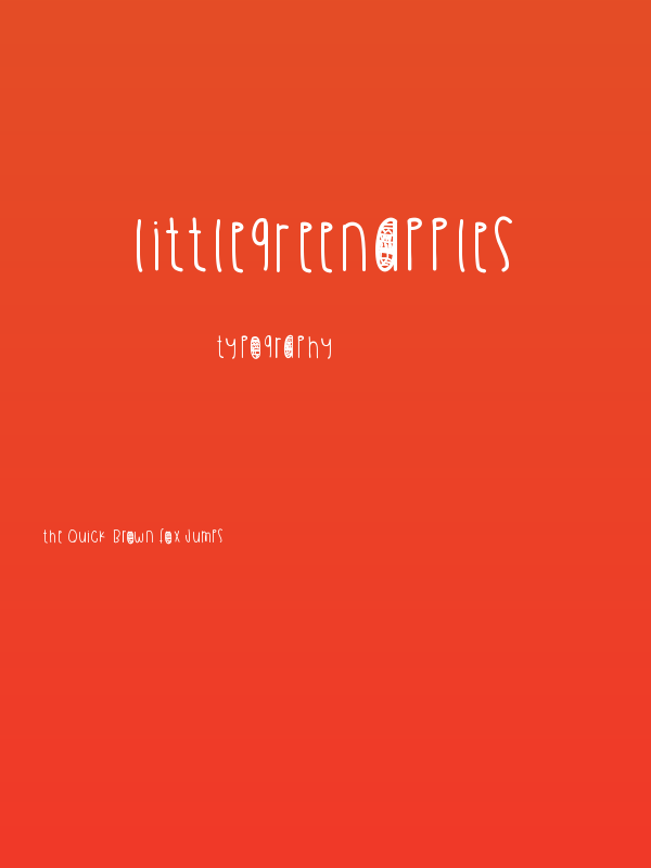 LittleGreenApples Poster