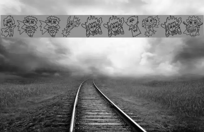 LittleHeroes Font examples