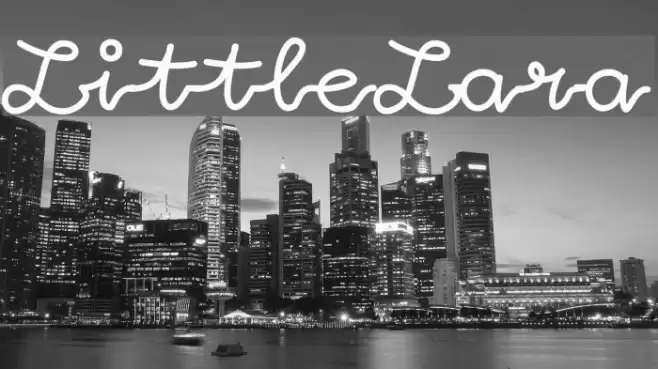 LittleLara Font examples
