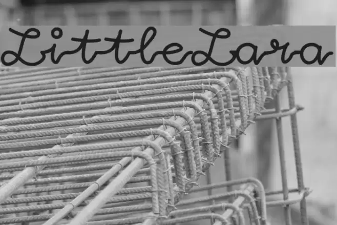 LittleLara Font examples