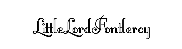 LittleLordFontleroy  नि: शुल्क फ़ॉन्ट्स डाउनलोड