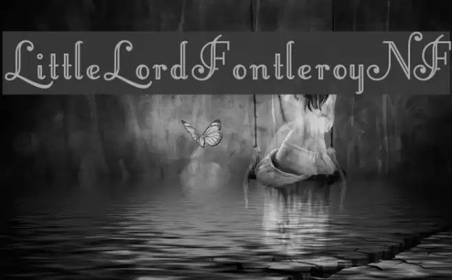 LittleLordFontleroyNF Font examples