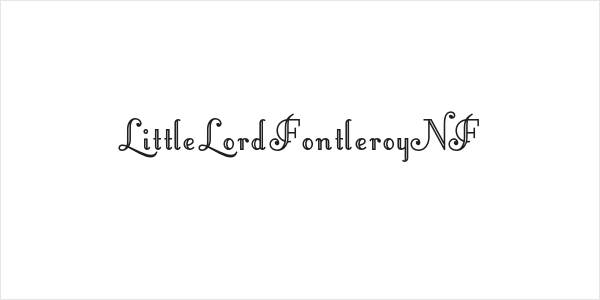 LittleLordFontleroyNF Logo