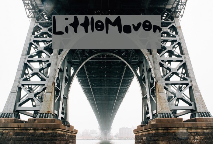 LittleMaven Font examples