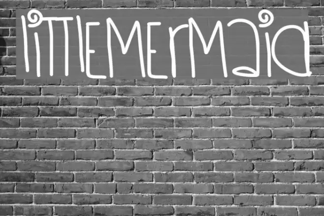 LittleMermaid Font examples