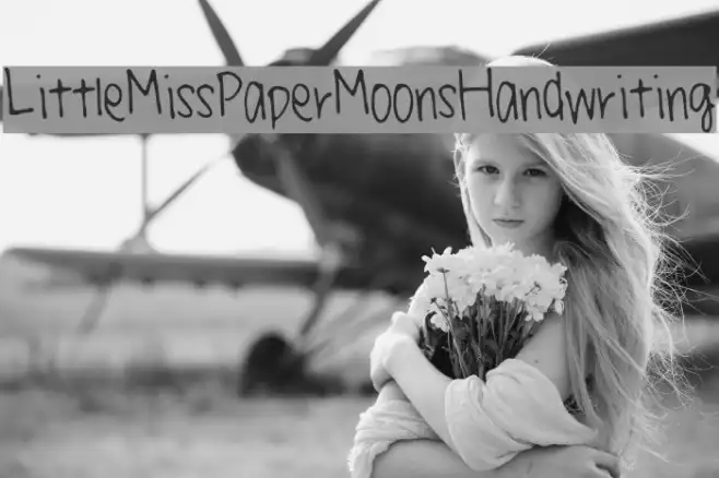 LittleMissPaperMoonsHandwriting Example 1