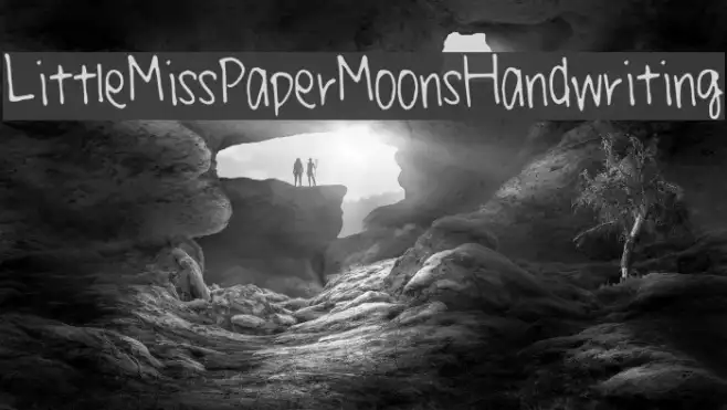 LittleMissPaperMoonsHandwriting Example 2