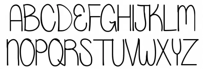 LittleMissPriss Schriftart Groß