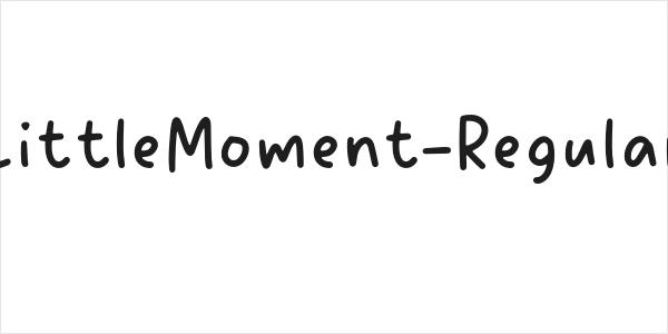 LittleMoment-Regular Logo