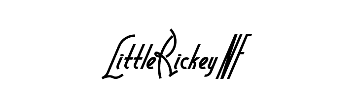 LittleRickeyNF  Frei Schriftart Herunterladen