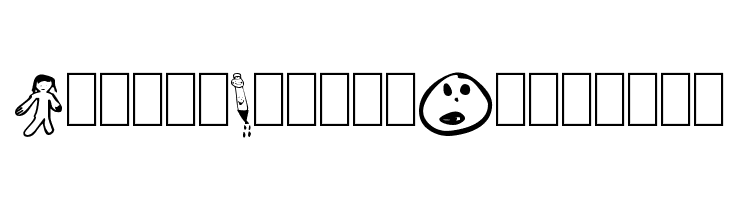 LittleSisterDingbats  フリーフォントのダウンロード