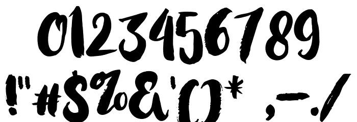 LittleStars Font OTHER CHARS