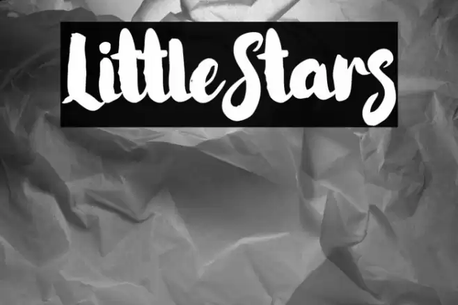 LittleStars Font examples