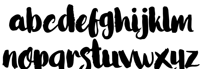 LittleStars Font LOWERCASE
