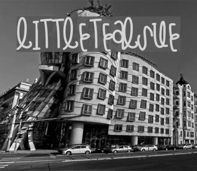 LittleTealSue Font examples